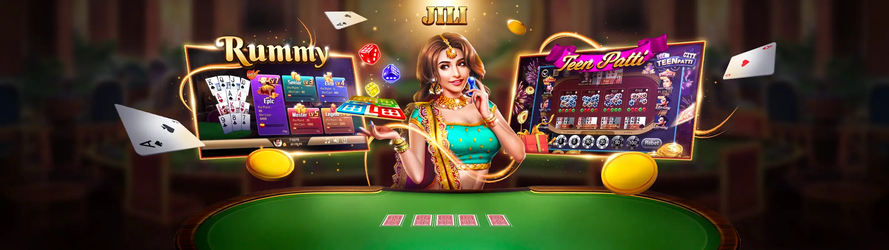 Bàn chơi Baccarat trực tuyến với người chia bài W88VT